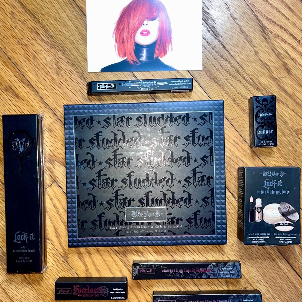 Kat Von D Cosmetics 8pc Makeup Lot *BNIB*